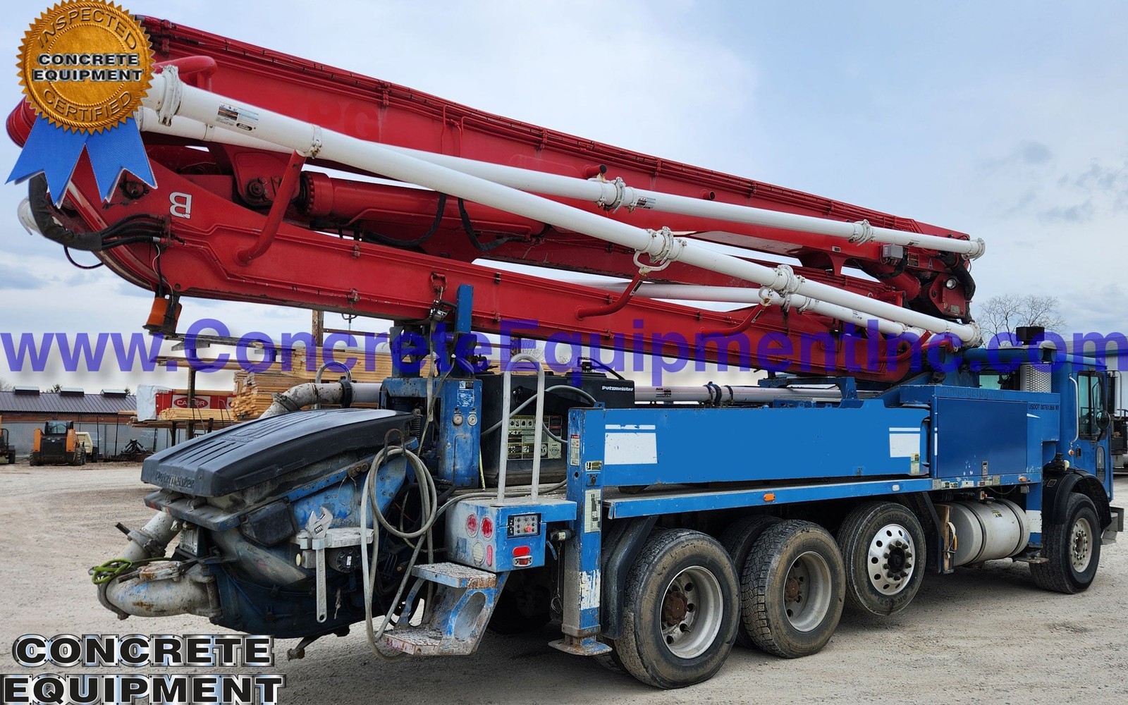 Putzmeister BSF 56 Boom Pump Financing